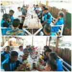 Foto: Kegiatan Pertemuan/Rapat antara DPC F.SPTI-K.SPSI Kabupaten Batu Bara dan PUK F.SPTI-K.SPSI se-Kecamatan Sei Balai bertempat di RM. Kayu Randu (13/7) membahas pemantapan persiapan Acara Pendidikan se-Sumatera Utara yang akan berlangsung di Singapore City Hotel Tanggak 27-28 Juli 2022 diabadikan dalam foto.