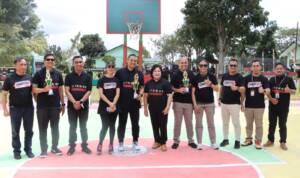 Foto : Bupati Karo dan Forkopimda Karo berfoto bersama peserta.