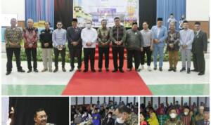 Plt Kepala Dinas Komunikasi dan Informatika Sumut Ilyas Sitorus mewakili Gubernur Sumut Edy Rahmayadi menghadiri acara Semarak Hari Bhakti Radio ke-77 di Kantor RRI Medan, Jalan Gatot Subroto, Medan, Minggu (11/9). (DISKOMINFO SUMUT)