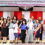 Foto : Wabup Karo dan Pimpinan OPD foto bersama peserta anak. (Foto : Dok)
