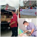 Foto: Berbagai kegiatan dalam rangka penyerahan Bantuan Bencana Gempa Bumi Tapanuli Utara oleh PT. Inalum (Persero) pada Minggu (2/10) diabadikan dalam foto.