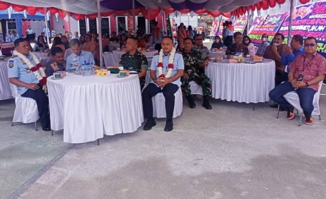 Foto : Bupati Karo besrtta jajaran Forkopimda Karo, dan kedua pejabat Rutan Kabanjahe. (Foto : Dok)