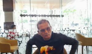 Foto: Tokoh Pemuda Kota Binjai Abdin Zaini Sembiring saat diabadikan.(tabloidpolmaspoldasu.com/SIS)