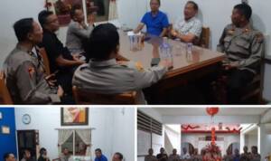 Sambut Imlek Polres Sibolga Jalin koordinasi dengan Pengurus HTT Sibolga