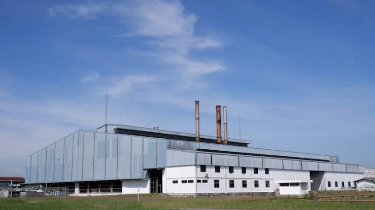 Foto: Bangunan Pabrik dan Kantor PT. INDONESIA ASAHAN ALUMINIUM ALLOY (IAA) berdiri megah di Desa Kuala Tanjung Kecamatan Sei Suka Kabupaten Batu Bara.