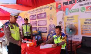 * Kapolres Sibolga Sidak Pos-Pos Pengamanan Jelang Hari Raya Idul Fitri 1444 H di Kota Sibolga * Pastikan Kesiapan Pengamanan, Kapolres Mendadak Cek Pos-Pos Pengamanan di Kota Sibolga