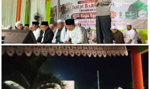 WhatsApp Image 2023-07-19 at 12.57.25 Foto : Wakapoldasu Brigjen Jawari diabadikan saat menghadir acara Binjai Bersholawat. (tabloidpolmaspoldasu.id/Ist)