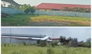 Foto : Lokasi milik AK dan AI diduga tempat perjudian terbesar di Sumut yang beromsetkan miliaran rupiah perhari lokasi pasar 7, Desa Manunggal, Kecamatan Helvetia, Kabupaten Deli Serdang, Provinsi Sumatra Utara, saat diabadikan. (tabloidpolmaspoldasu.id/SIS)